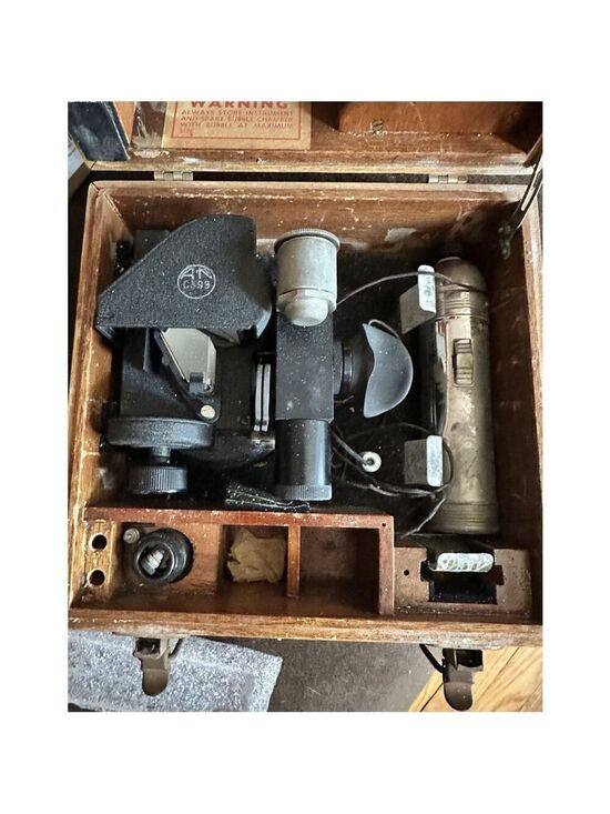 Fairchild Aviation Other - WWII U.S. Army Air Forces Aircraft British RAF Sextant AN-C-99 W/Box